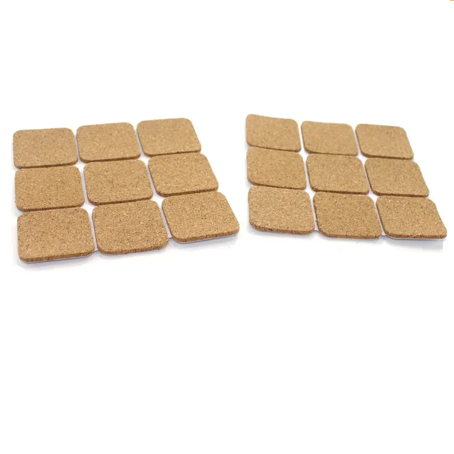 wood chair accessories cork adhesive table foot floor pads