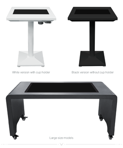 Accetta sistema Android personalizzato display digitale LCD touch screen smart table player pubblicitario - Product Image 4