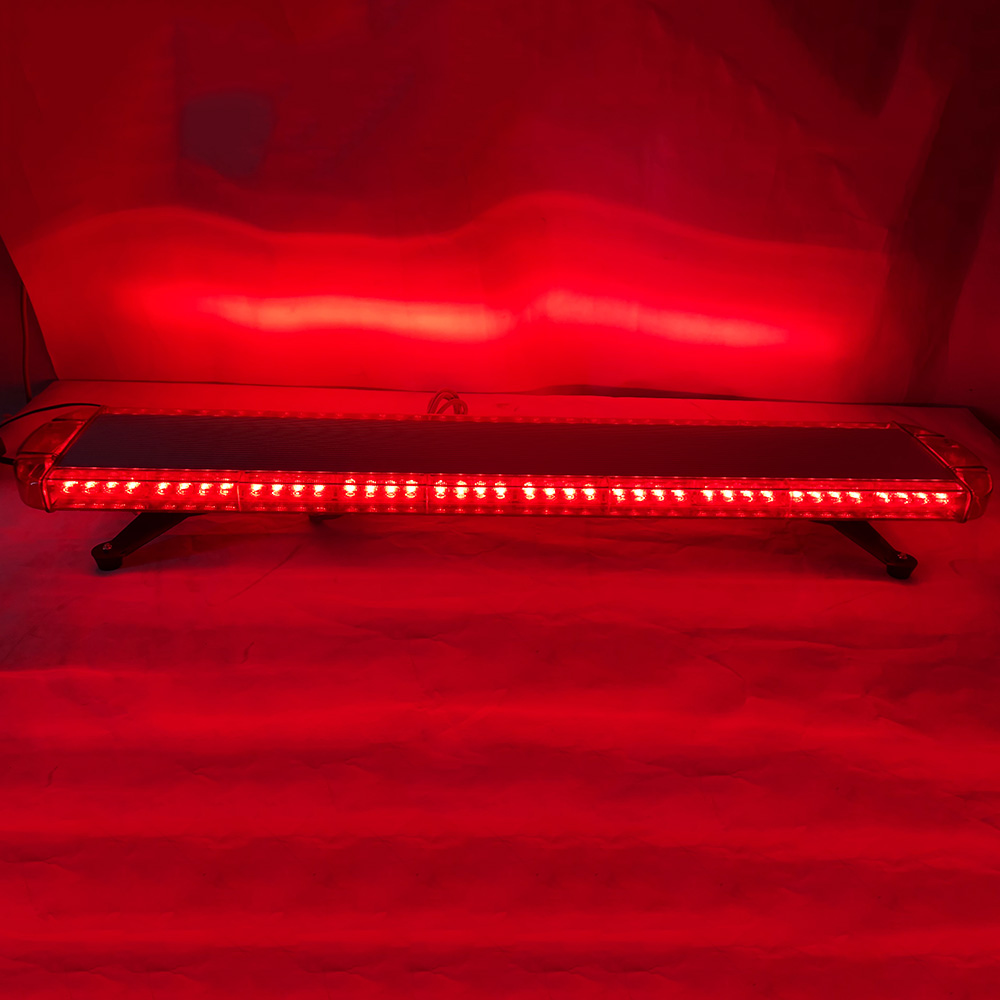 Couverture claire + led rouge