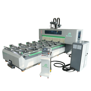 Point Table Cnc Machinery ATC Ptp Máquina de enrutador de centro de trabajo para perforación de corte de gabinete y enrutador Cnc de puerta de gabinete - Product Image 3