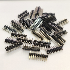 DIP intestazione perno dritto per PCB doppia fila 20 Pin (10 + 10), passo 2.54mm - Product Image 5