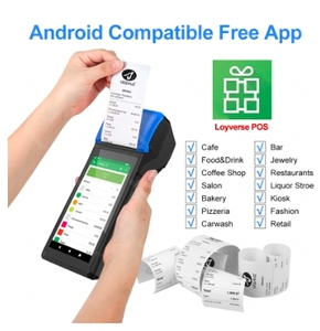 4G <strong>Android</strong> 12 Wifi Handheld POS Machine <strong>Built</strong>-<strong>in</strong> Bluetooth 58mm Thermal <strong>Printer</strong> 2D Barcode Scanner NFC 1D/2D Scanning 5.45inch - Product Image 2