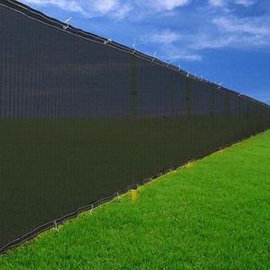 Privates Zaunnetz Langlebiges HDPE-Sportplatz zaun netz Sichtschutz netz