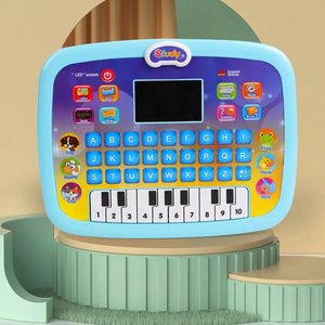NEW Kids English Learning Machine Piano Study Spelling Letters Educational Intelligent LCD Screen Tablet <strong>Computer</strong> Learning <strong>Toys</strong> - Product Image 3