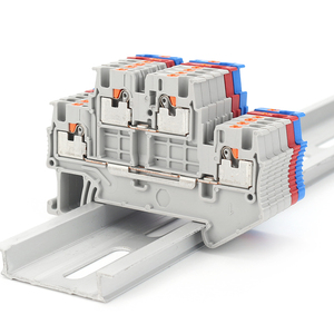 PTTB 1,5 Bloque de terminales de resorte de riel DIN de doble nivel Alimentación a través del conector eléctrico Push-in - Product Image 4