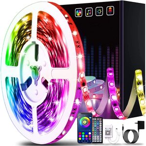 WiFi şerit işık Alexa Google ev desteği akıllı RGB 5m 10m 20m LED şerit uzaktan App kontrolleri müzik Sync 12V LED şerit işık - Product Image 1