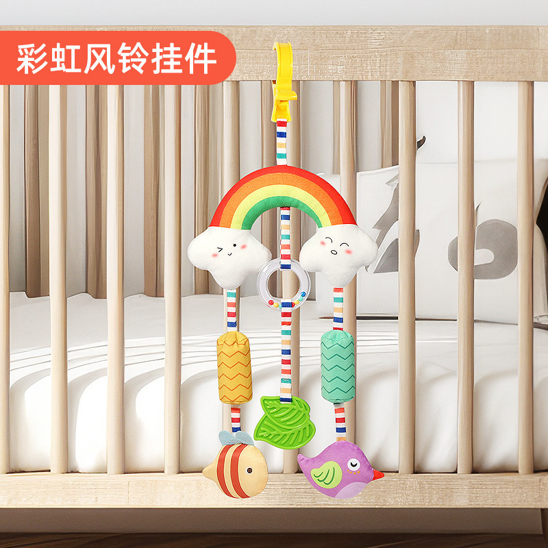 Rainbow wind chime pendant