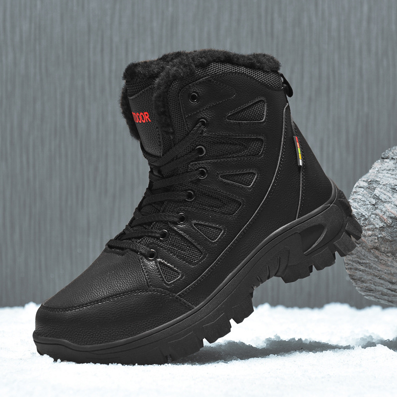 936 Chaussures en coton noir