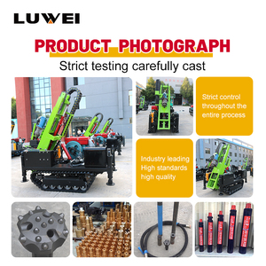 Çiftlikte iyi kazma için dizel motor hidrolik Dth sondaj kulesi ile delik delme makinesi aşağı yüksek kalite - Product Image 4