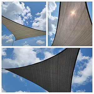 Toldo triangular de cobertura extra ancha con diseño modular para soluciones de sombra personalizadas - Product Image 6