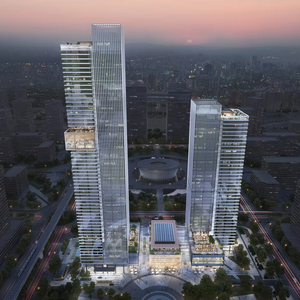 Modern and Tech-Integrated <strong>Architectural</strong> Design of Office Building Project for Smart Office Facilities - Product Image 1