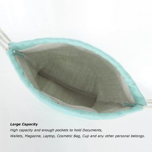 2025 Trung Quốc nhà máy bán buôn tùy chỉnh ánh sáng màu xanh dây kéo Ba Lô Túi thể thao phòng tập thể dục bao gói - Product Image 4