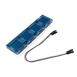 MAX7219 Dot <strong>Matrix</strong> Module 32x8 4 in 1 LED Display Modules Drive with 5Pin Wires for Raspberry Pi - Product Image 3