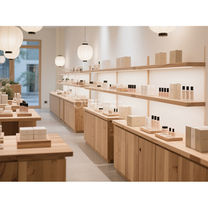 Bán lẻ mỹ phẩm hiển thị đứng Giá cửa hàng Nước hoa hiển thị hiển thị tủ kệ cho cửa hàng làm đẹp - Product Image 2