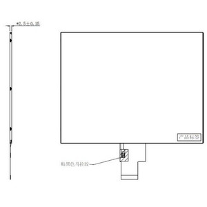 8,4 Zoll IPS tft LCD-Display-Modul mit 1024*768 Auflösung für Automobil-Display - Product Image 3
