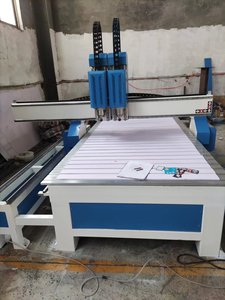 Mejor precio 1325 Carpintería CNC Router 3/4 Axis Mach3 DSP Control Estereoscópico Máquina de madera Aplicación de PVC ATC Nuevo vacío usado - Product Image 6