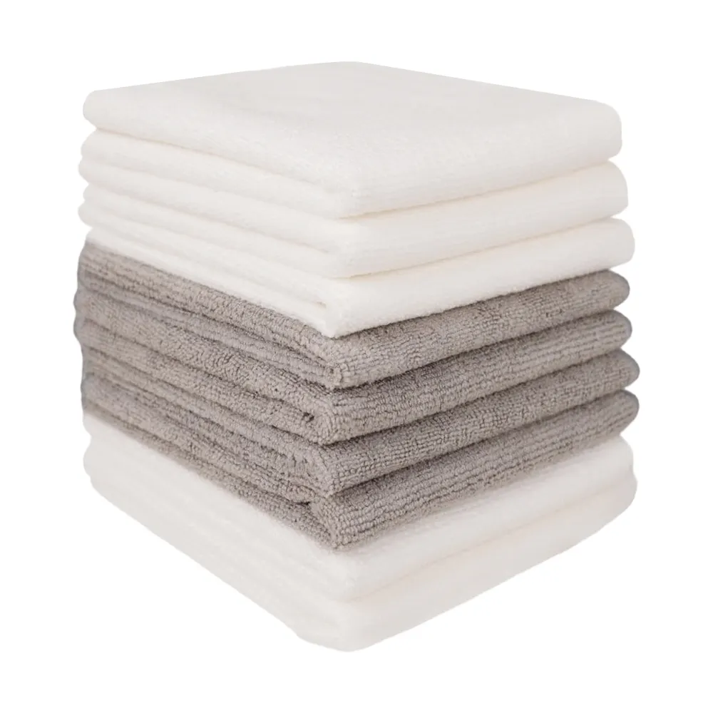 Kháng khuẩn khăn sàn sợi nhỏ 80% polyester + 20% polymide phòng sạch Rag cho nhà khách sạn Spa cửa hàng