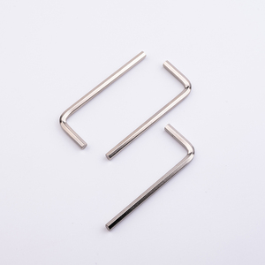 Nikel kaplama M4 L tipi altıgen tuşlar L şekli Allen anahtarı L anahtar altıgen anahtar - Product Image 1