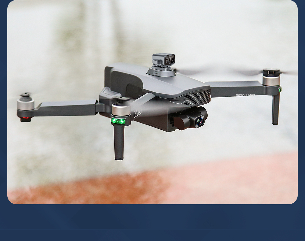 HOSHI ZLL SG908 MAX Obstacle Avoidance 5G 4K HD Camera Drone 3-Axis Gimbal Wifi GPS FPV Profesional Dron Foldable Quadcopter 3KM