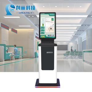 Crtly Đồng Xu Tiền Mặt Chấp Nhận Máy Tự Dịch Vụ Vé In Ấn Thẻ Dispenser Hộ Chiếu Máy Quét Tiền Mặt Thanh Toán Kiosk - Product Image 2