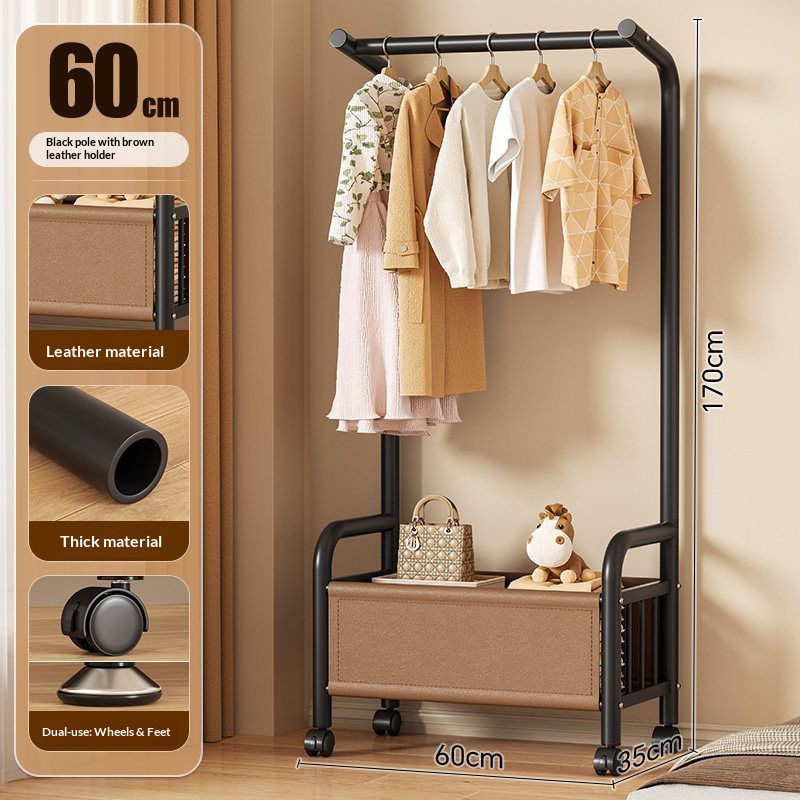 coat rack-60cm-black-brown