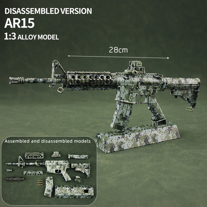 1-3 AR15-Camuflaje de jungla