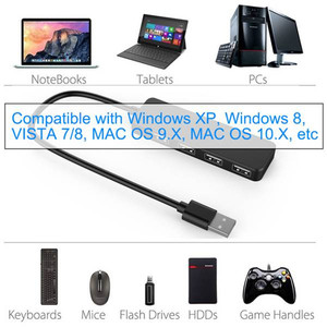 4 EM 1 Multi-Porta Tipo C HUB USB3.0 conversor แบบพกพา USB 3.0 4พอร์ต - Product Image 5