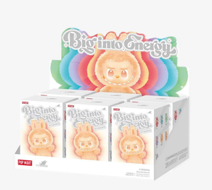 Ban đầu Pop Mart La Bubu labubu Những Con Quái Vật lớn thành loạt năng lượng vinyl sang trọng Mặt Dây chuyền Hộp mù - Product Image 1
