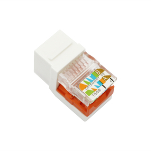 VCOM <strong>Network</strong> Module Female Outlet RJ45 Connector Unshielded Toolless <strong>CAT5e</strong> Keystone Jack for Blank <strong>Patch</strong> <strong>Panel</strong>