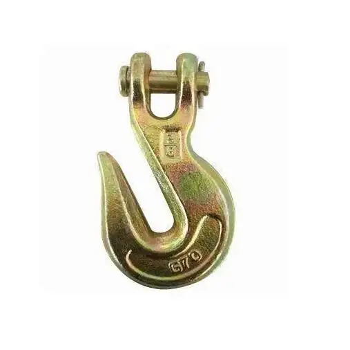 G70 / Grade 70 Forged Alloy Steel Clevis Grab Hook For Lashing