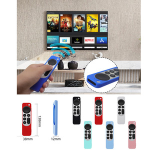 Factory Price Shock Proof Silicone Cover for <strong>Apple</strong> <strong>TV</strong> 2021 6th Generation Remote Control Silicon case - Product Image 3