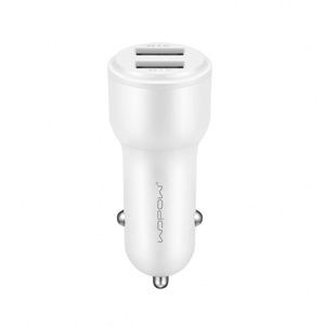 Wopow CD012 Factory Portable Mini Adapter 17W <strong>IQ</strong> 2.4a Dual 2 Usb Port Car Mobile Phone <strong>Charger</strong> - Product Image 1