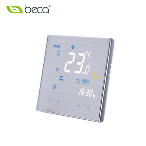 220 В система охлаждения HVAC Bms FCU черный цифровой ЖК-вентилятор с регулятором температуры с поддержкой Alexa - Product Image 6