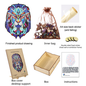 <span class=keywords><strong>Puzzle</strong></span> in legno 3d <span class=keywords><strong>puzzle</strong></span> <span class=keywords><strong>puzzle</strong></span> in legno personalizzato per adulti - Product Image 2