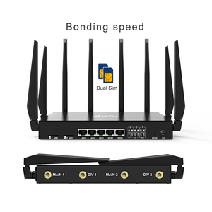 2.4GHz 5Ghz Dual-Band WIFI Gigabit Ethernet 4G เราเตอร์ TUOSHI Industrial Dual Sim Dual Module LTE เราเตอร์โหลดสมดุล - Product Image 2