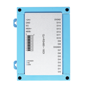 Huaqingjun modulo DI ingresso digitale RS485 a 16 canali acquisizione dati 24VDC Modbus RTU scheda DI comunicazione per Switch - Product Image 1