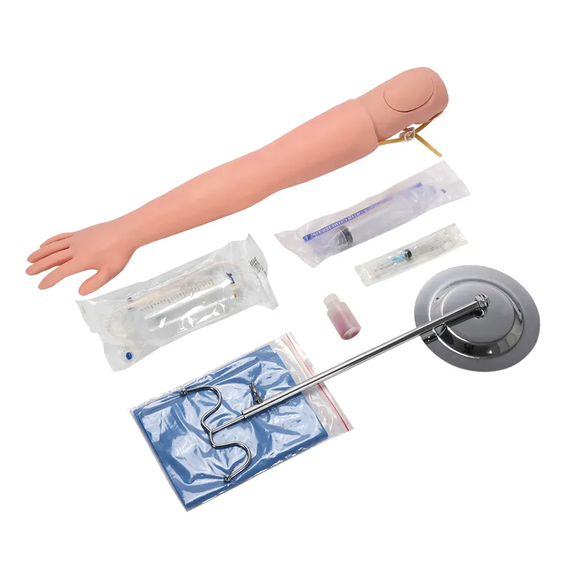 Kit per iniezione endovenosa e infusione il braccio di pratica per l'allenamento della puntura di prelievo di sangue endovenoso con iniezione intramuscolare