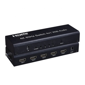 Xput-interruptor HDMI 4x1 4K 60Hz HDMI 4 a 1, 4 en 1, conmutador de salida 4x1 con Audio - Product Image 1