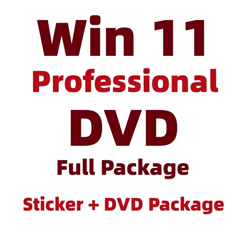 Genuino Win 11 Pro Professional OEM DVD Paquete completo 12 meses garantizados 100% En línea Activar Win 11 Pro DVD Envío gratis