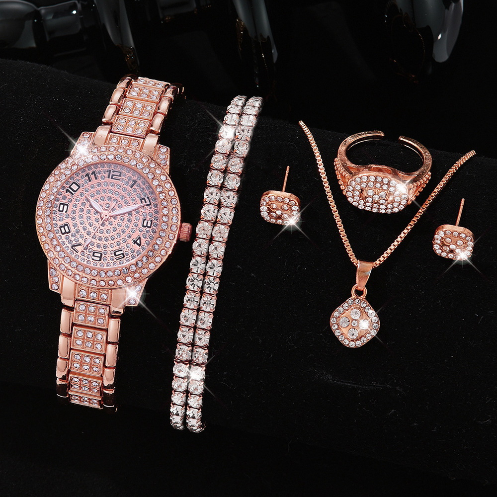Rose gold digital surface