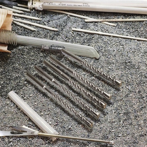 Set 6mm Cross Hex Tile Drill <strong>Bits</strong> Hard Alloy Triangle Woodworking Tool Kit For Glass Concrete Brick-10mm Variance Masonry Drill - Product Image 2