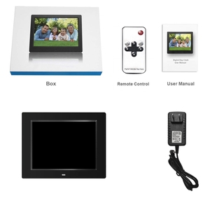 Yeni varış fabrika kaynağı lcd ekran zaman tarih gün 8 inç dijital takvim alarmlı saatler 3 hatırlatmalar yaşlı - Product Image 6