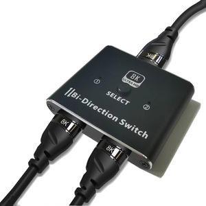 Conmutador divisor HDMI 8K 60HZ 4K @ 120Hz HDMI 2,1 conmutador bidireccional 2 en 1 salida convertidor de Audio 1x2 2x1 para PS4 PS5 Xbox - Product Image 3