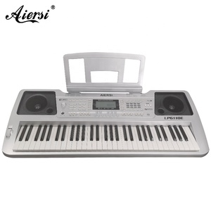 Aiersi-teclado MIDI con 61 teclas, reproductor mp3 de órgano electrónico, función USB, incluye música popular árabe y ritmo - Product Image 2