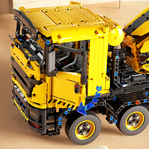Modelo de Control remoto eléctrico T4005, bloques de construcción de automóviles de plástico para niños, juguete de simulación educativo para juegos de ingeniería - Product Image 5