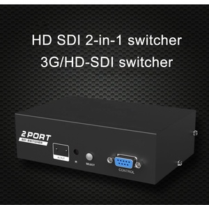Full HD 1080P SD 3G-SDI Switch 1440P Video Switcher 2 Entrada 1 Salida para Monitor con RS232 Control SDI Switch - Product Image 4