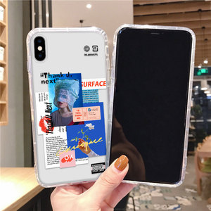 ใหม่สไตล์ DIY เคสลายการ์ตูนย้อนยุคสำหรับ iPhone 11 12 13 14 15 PRO MAX xsmax 8 PLUS เคส TPU แบบใส - Product Image 1