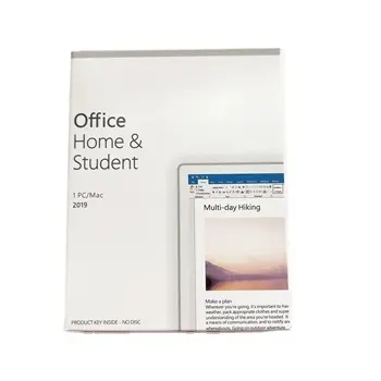 MS Genuine Office 2019 Home and Student For PC Bind License Key OFFICE 2019 HS Retail Box Activation en ligne