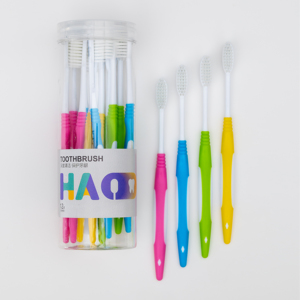 高品质成人可重复使用手动牙刷多色设计家用超市用品 - Product Image 2