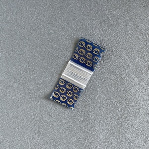 Mini <strong>1010</strong> Ziplock Baggies 1000 Bags with 10 <strong>Designs</strong> for Apple Get Real Collection 1\&quot; X 1\&quot; Zipper Bag - Product Image 1